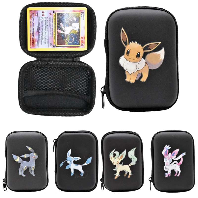 

New 60 Capacity Cards Holder Album Hard Case Card Holder Pokemon Pikachu Game Cards Book Holder Pokemon Cards Pokemon Gx MEGA