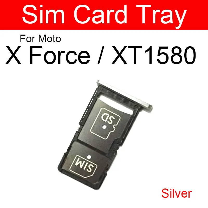 Для Motorola Moto X XT1053 XT1055 Force XT1580 Play XT1561 Droid Maxx 2 XT1565 Style XT1572 XT1570 Держатель лотка для