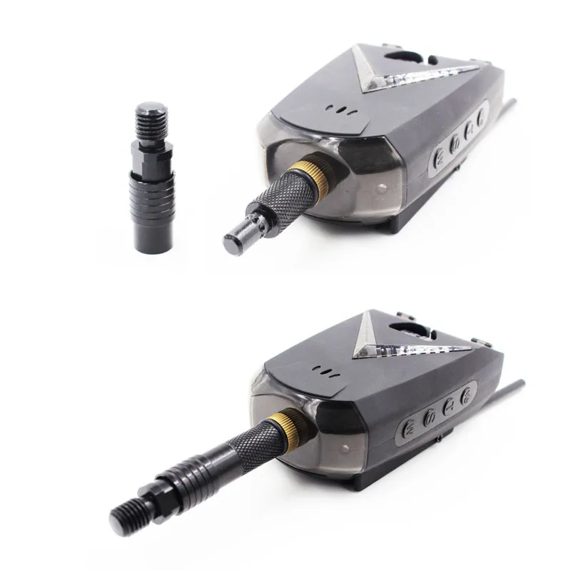 4 шт. быстросменный разъем для ловли карпа Алюминиевые черные палочки удочки