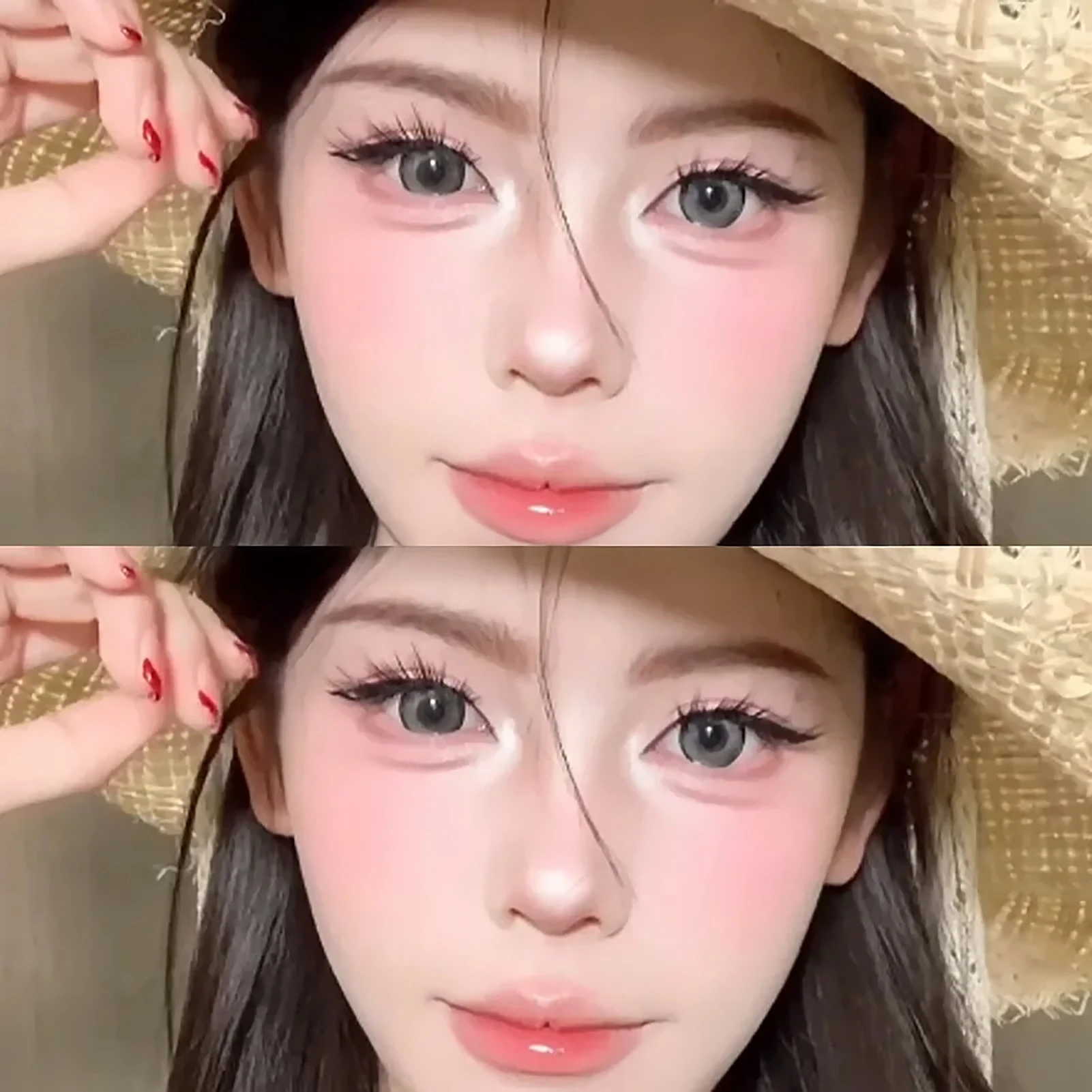 Безклеиваемые кластеры ресниц 10-14 мм женские сверхлегкие многоразовые полосатые