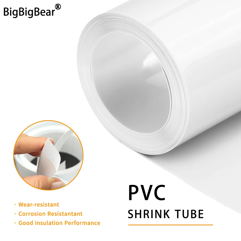 

Термоусадочная трубка ПВХ белая 7-150 мм