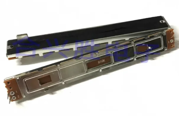 [YK] скользящий потенциометр 128 мм 12 8 см прямой Fager один ход B10K 100 Длина ручки