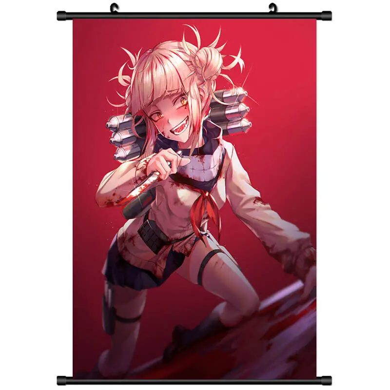 

Настенный постер химико Тога, японское аниме на холсте, висячая живопись, украшение для спальни, настенное искусство, Свиток, домашний декор