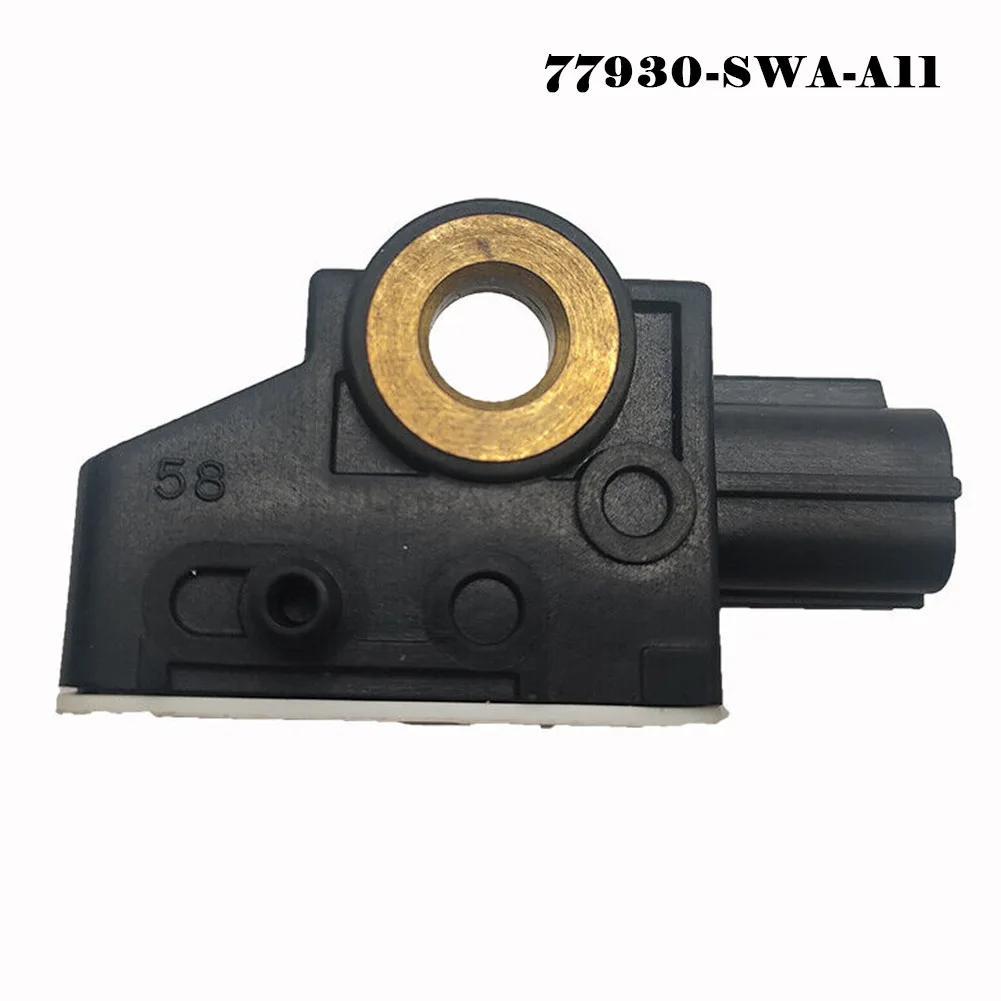 

Автомобильный передний ударный датчик 77930-SWA-A11, подходит для Honda For Crv 2007-2011, черный пластиковый передний датчик удара, автомобильные аксессуары