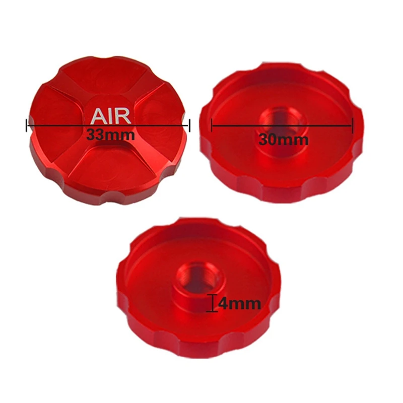 Крышка вилки велосипеда MTB крышка насадки для воздушной из алюминиевого сплава