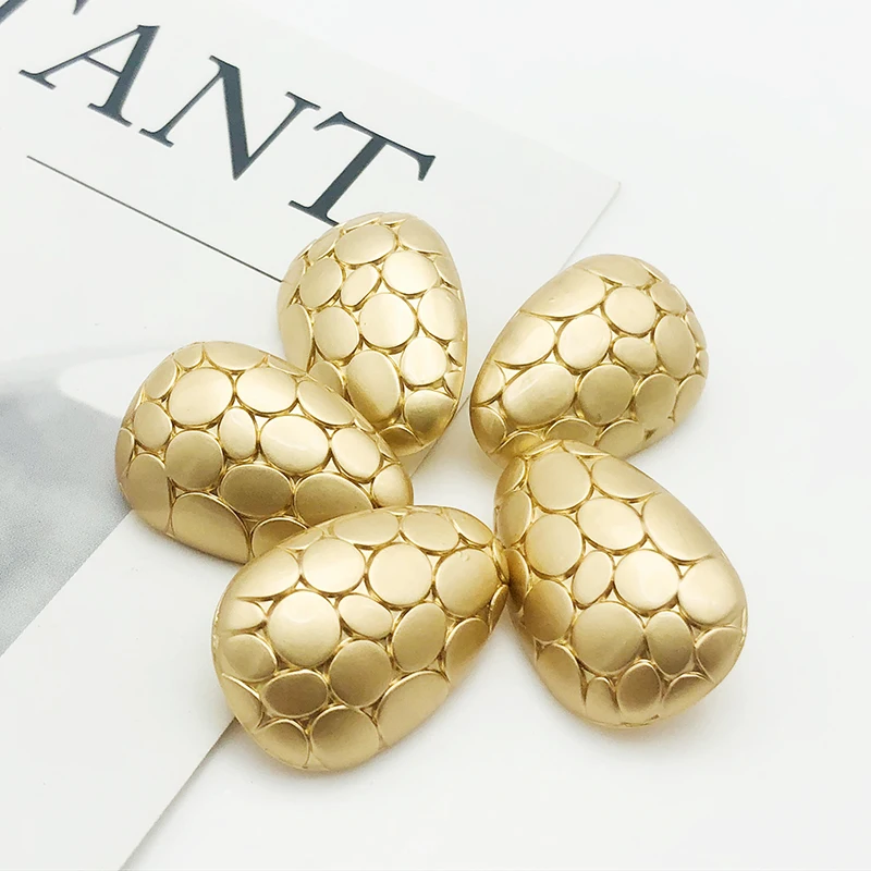 6 шт. металлические пуговицы золотистый нестандартный тренчкот и пальто большие