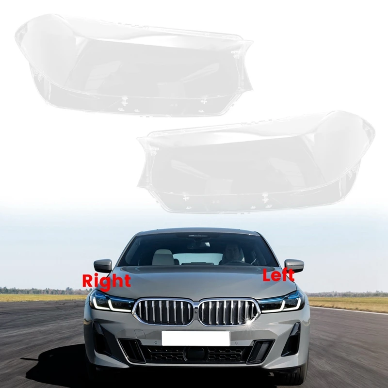 

Car Left Headlight Shell Lamp Shade Transparent Lens Cover Headlight Cover For-BMW 6 Series GT G32 2017 2018 2019 2020