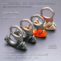 sk046 titanium alloy multifunctional car key ring edc hanging buckle car window breaking machine self defense brass knuckle