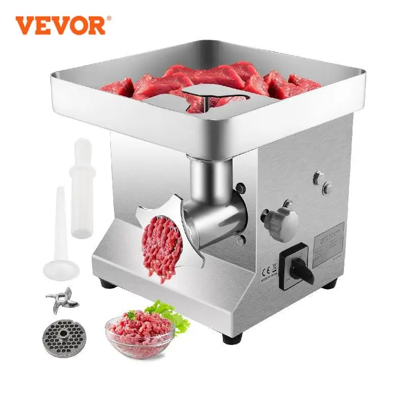 

VEVOR Electric Meat Grinder 250Kg/H 300Kg/H Commercial Food Processor Sausage Filler Beef Chopper Heavy Duty Home Meat Mincer