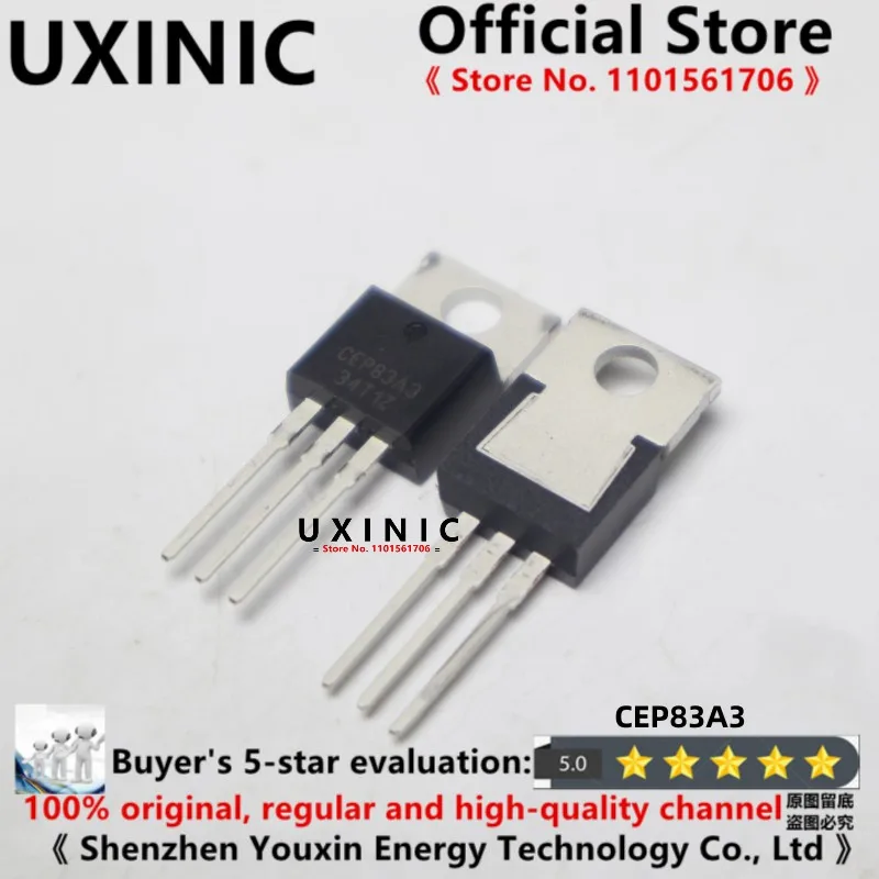 

UXINIC 100% новый импортный оригинальный CEP83A3 TO-220 MOS FET 30V 100A