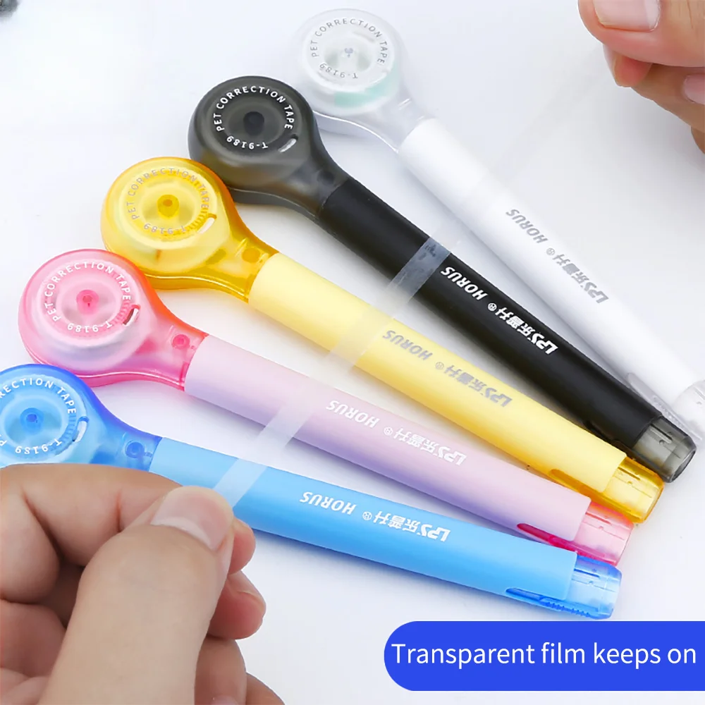 

Korean Cute Stationery Corrector Tape Pen Shape Correction Tape Creative Stationery Correction Tape Office Student Stationery