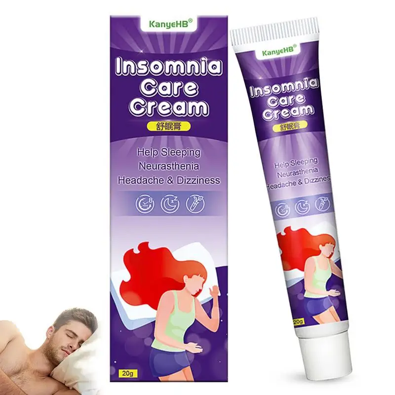 

Крем для ухода за бессонницей оптимизирует качество сна травяная мазь уход за здоровьем для более глубокого сна расслабляющий Индивидуальный уход за здоровьем