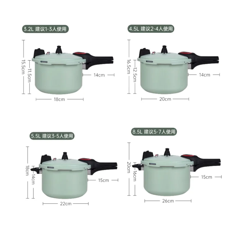 Противовзрывная скороварка для домашнего использования на газовых и