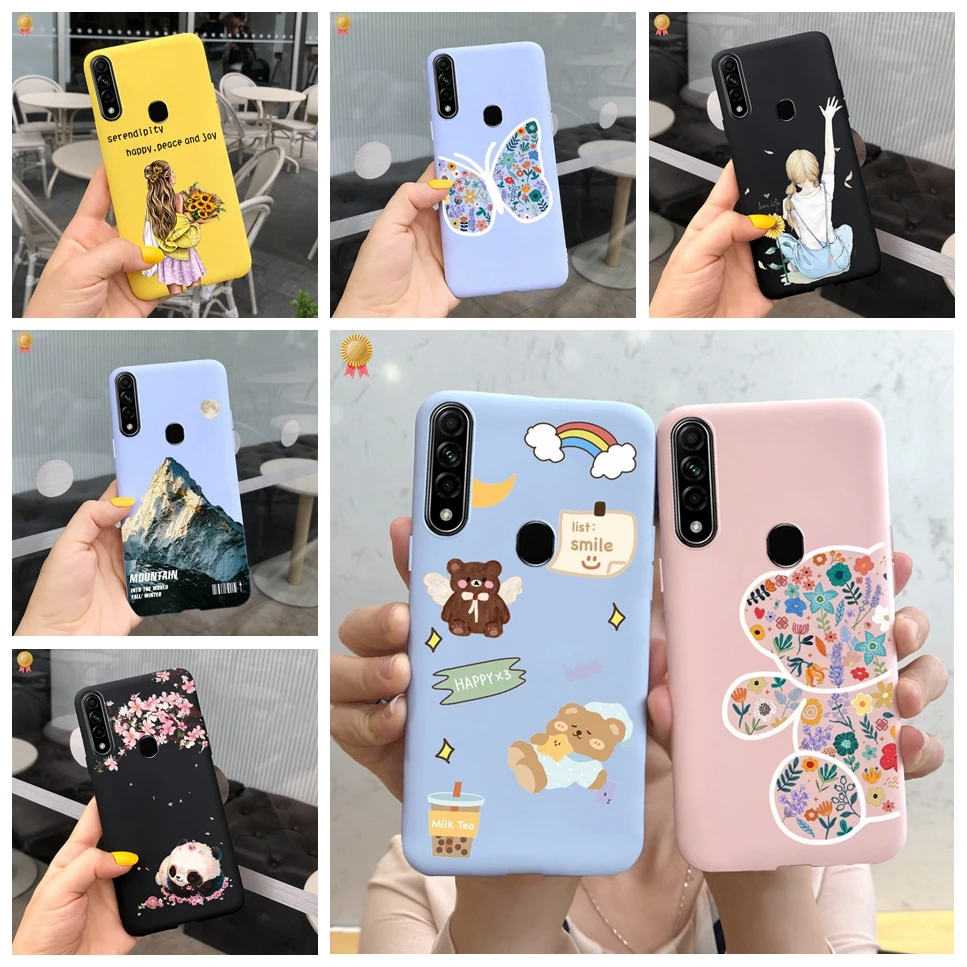 

Для Oppo A31 2020 Φ противоударный мягкий силикон для OppoA31 Oppo A31 A 31 2020, задняя крышка для OppoA8 Oppo A8 A 8 2019