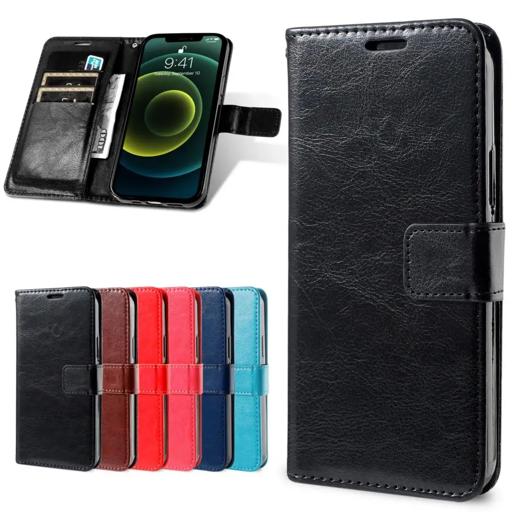 

Leather Case For Samsung Galaxy A01 A10 A12 A13 A22 A30 A33 A50 A51A71A72 A73 A82 M11M21 M31 M51LiteFlip Wallet Protect Cover