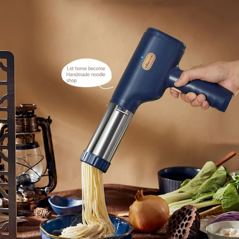 

Electric Noodle Maker Machine Automatic Pasta Maker Machine Handheld Rechargeable Dough Roller Machine 국수기계 Machines à Pâtes