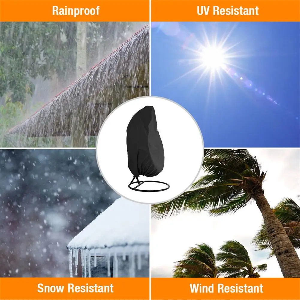 Подвесной чехол на кресло в форме яйца уличный водонепроницаемый стул с защитой