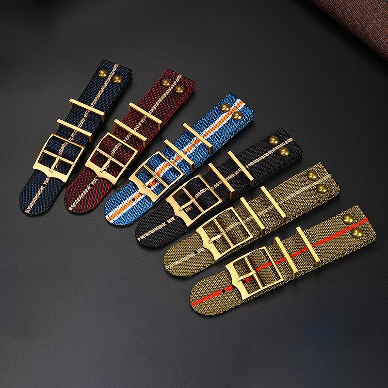 Ремешок для часов Tudor Heritage black bay series бронзовый маленький Красный цветок 1958 M79250BA