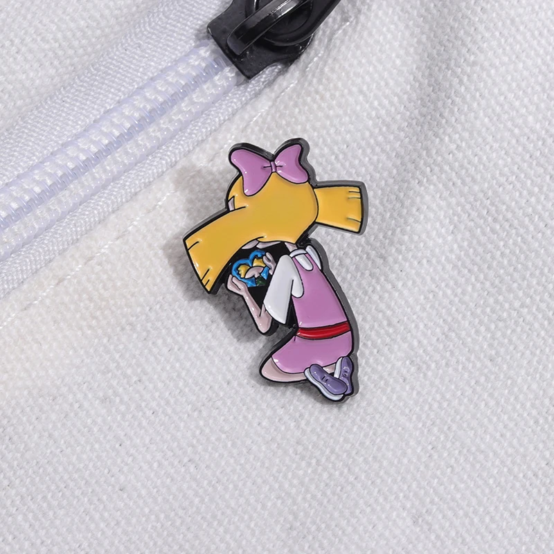 

TV Show Cartoon Girls Enamel Pins Cute Anime Comic Brooches Backpack Clothes Accessories Jewelry Badge Pin Gift for Kids Friend