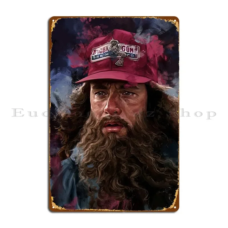 Металлическая вывеска Форрест Гамп