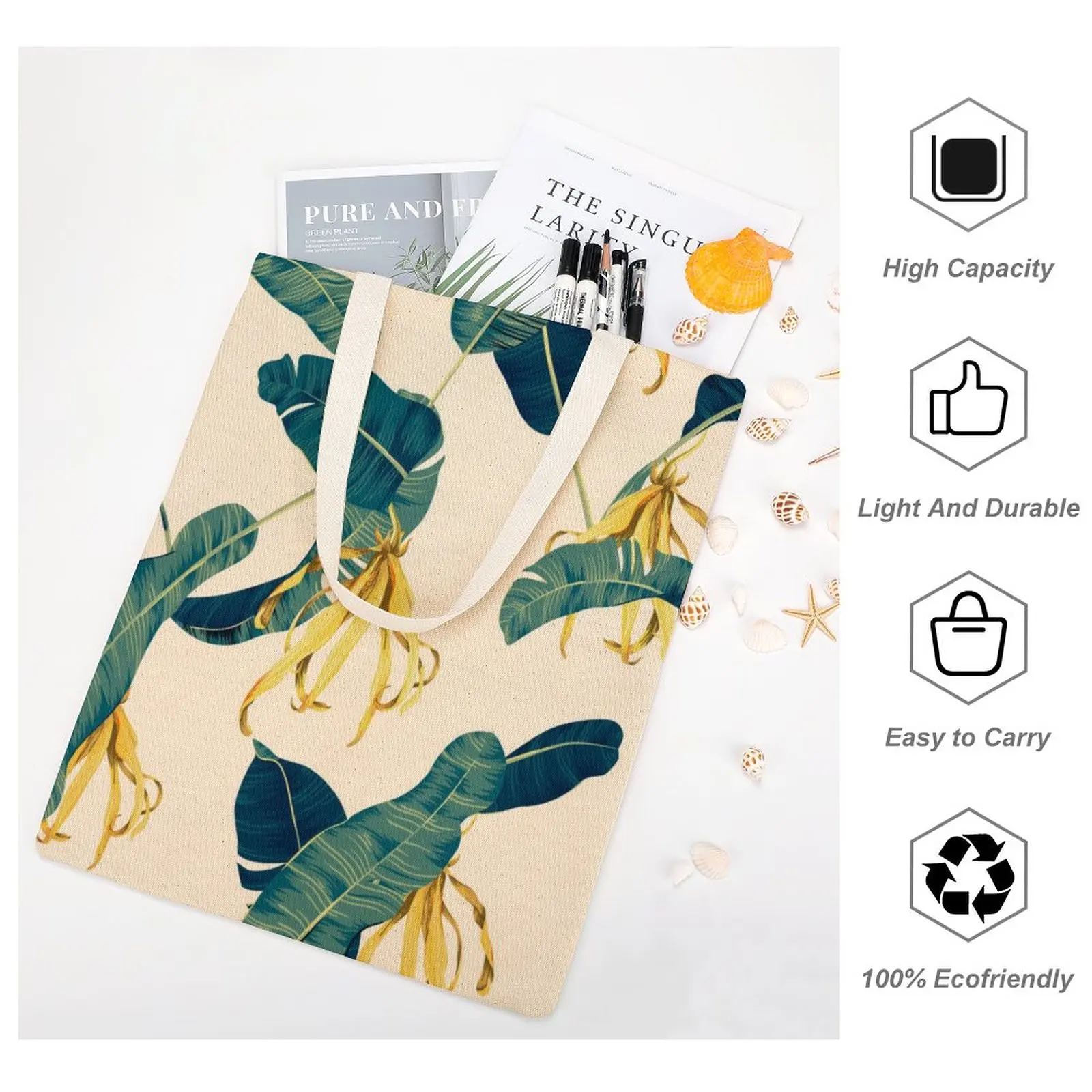 Customized Pattern Tote Shopping Bag for Women 2023 Shoulder Bag Female Large Casual Top-handle Bag Women's Tote Shopper Bag