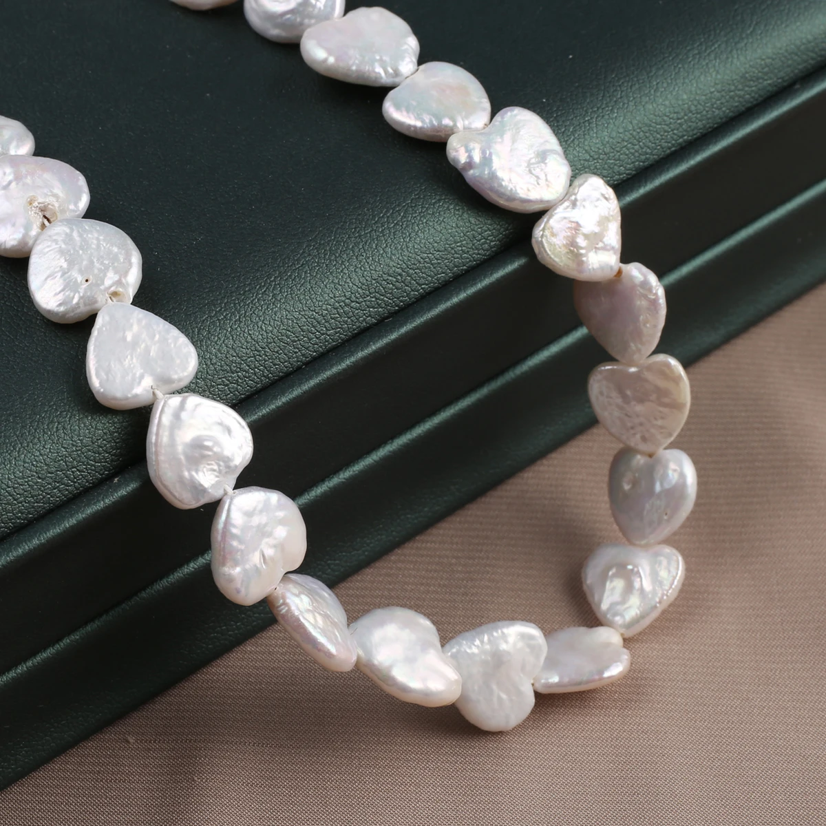 Natural Baroque Pearl Bead Heart Shape Loose Spacer Bead for Jewelry Making Diy Women Necklace Bracelet Accessories