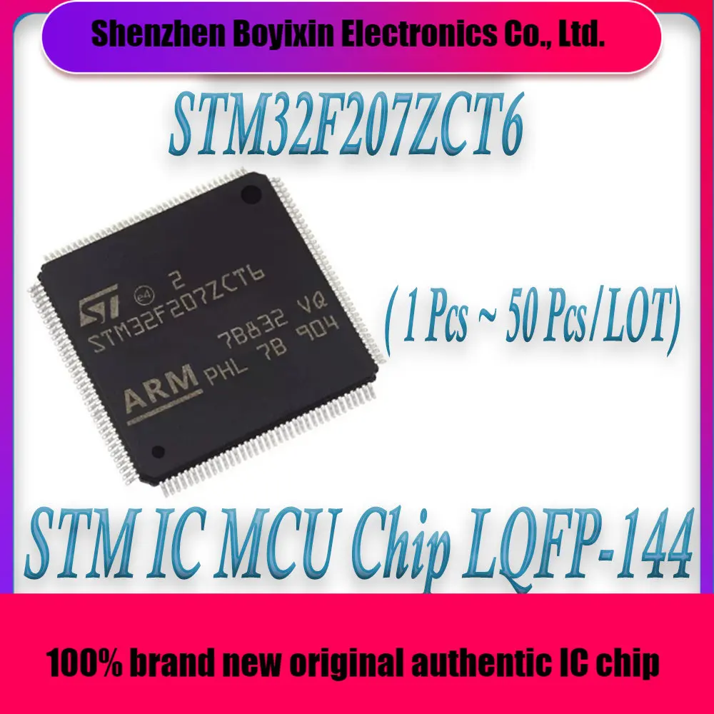 STM32F207ZCT6 STM32F207ZC STM32F207Z STM32F207 STM32F STM32 STM IC MCU Chip LQFP-144