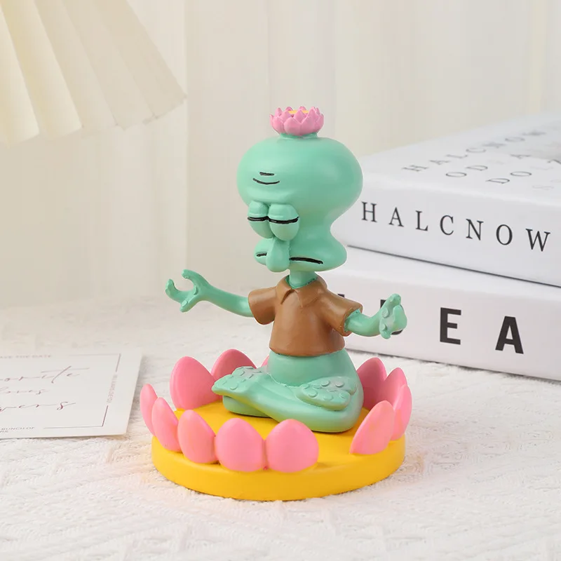 3D осьминог украшение для стола фигурка из смолы портативная подставка телефона
