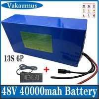 48v 40ah 13s 6p 25a bms52v 18650 lithium ion battery pack high power balance suitable for cars motorcycles electric scooters