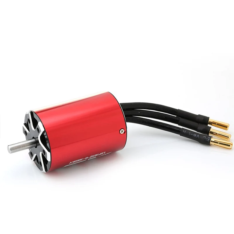 Фото Бесколлекторный инраннер-мотор FATJAY Leopard Hobby LBP3650 X2 3900KV 3060KV 2-3S Lipo 4-полюсный для радиоуправляемых лодок №3