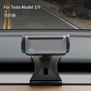 TEFUN for Tesla Model 3 Model Y 2021 2022 Mobile Phone Holder Cell Phone Electric Bracket Stand Mode in USA (United States)