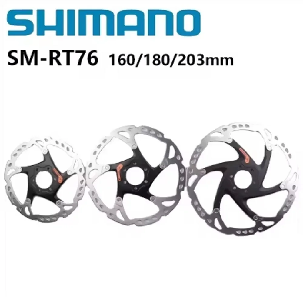 Фото Shimano XT RT86/RT66/RT76 Тормозной диск 6 болтов Ice Point Technology MTB Горный велосипед Дисковый тормозной диск 160 мм 180 мм 203 мм №3