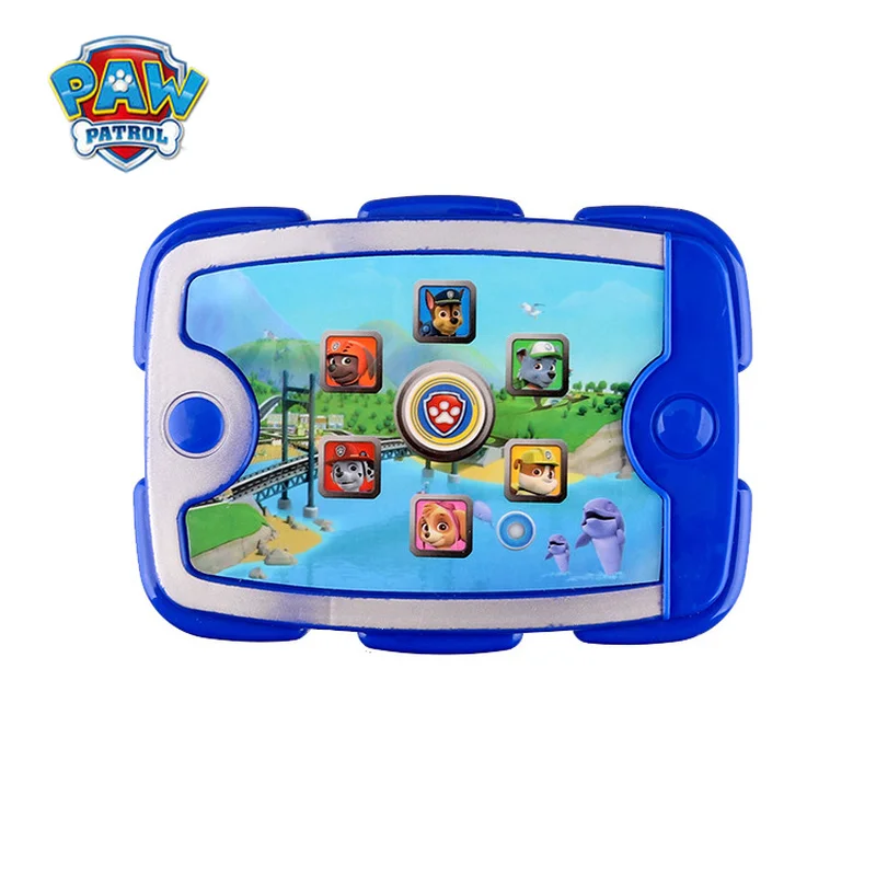 

Paw Patrol Doggo Task Tablet Console Simulation Task Simulator Ryder's Music Light Tablet Children's Playable Dolls Toys Gift