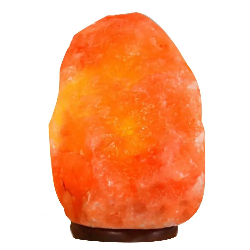 Excellent Bedside Lamp High Durability Durable Relaxation Natural Salt Lamp Glowing Ornament  Table Lamp    Salt Lamp 1 Set