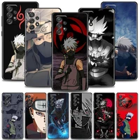 anime naruto hatake kakashi phone case for samsung a01 a02 a03s a11 a12 a13 a21s a22 a31 a32 a41 a42 a51 4g 5g tpu case bandai