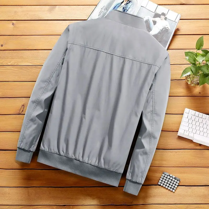 2023 New Fashion Fleece Solid Winter Coat Men Thick Warm Mens Winter Jacket Windproof Gift for Father Husband Parka E84