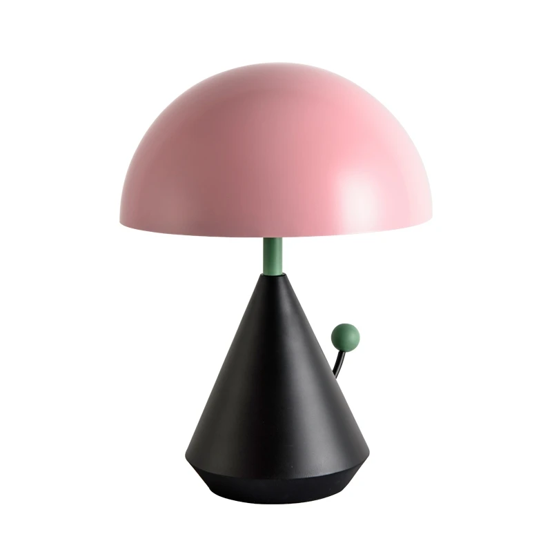 

Modern Simple Children's Room Lamp Nordic Macaron Mushroom G9 Lamp Bedroom Headboard Study Creative Art Decorative Light