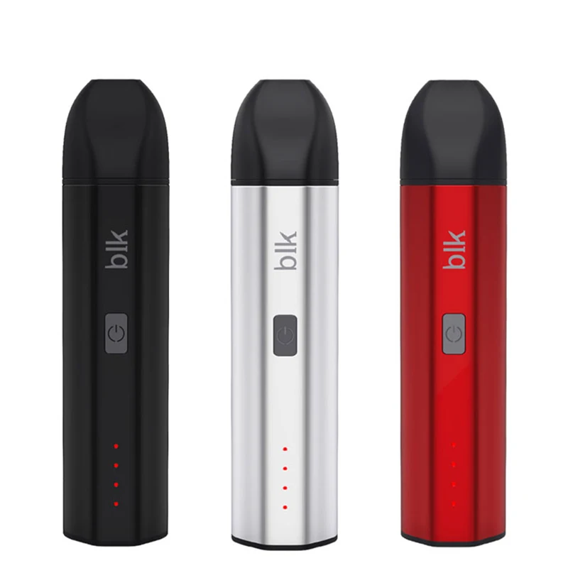 

BLK Nova Dry Herb Vaporizer Kingtons Electronic Cigarette Kit Bulit-in Battery Herbal Vape Pen E-Cigarettes 1600mAh