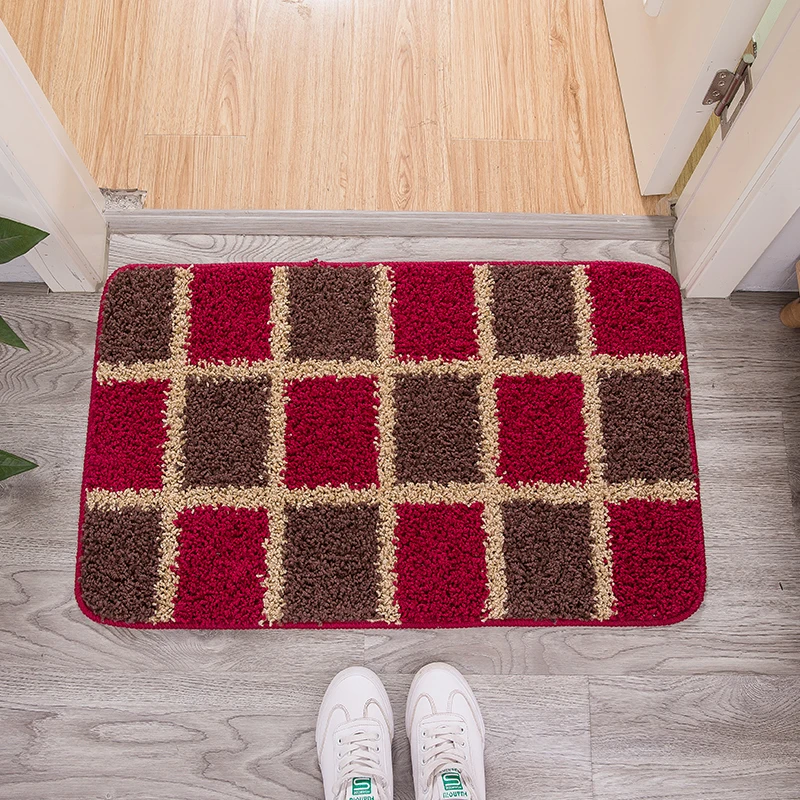 Простой нескользящий коврик для входной двери в ванную комнату спальни |