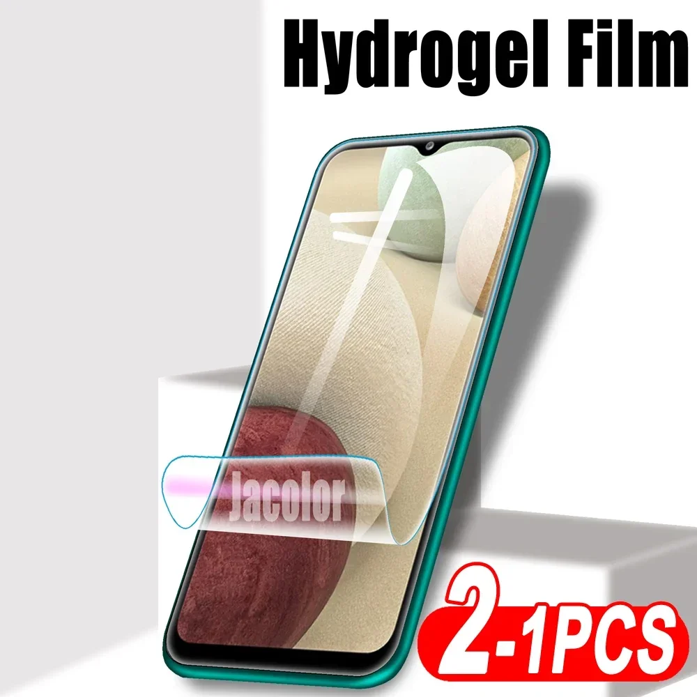 1-2 шт. гидрогелевая пленка для Samsung Galaxy A52 A72 A52S A12 A22 4G 5G Защитная экрана Sumsung A 22 12 52 72