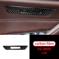 for bmw 5 series g38 car interior accessories carbon fiber refit sticker seat memory buttons panel cover trim frame decoration
