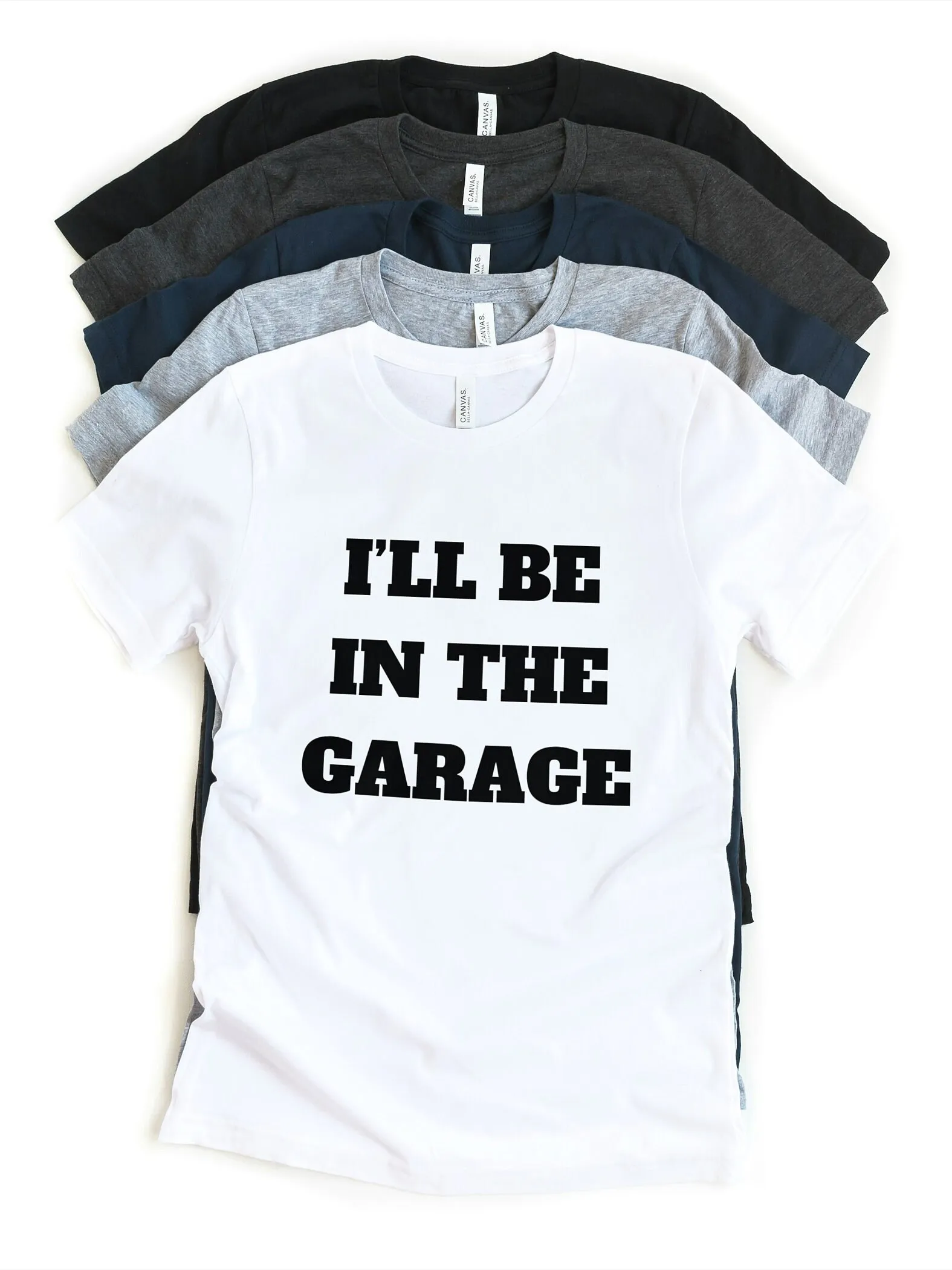 Футболка Я буду в гараже для папы механика мужа забавный день отца