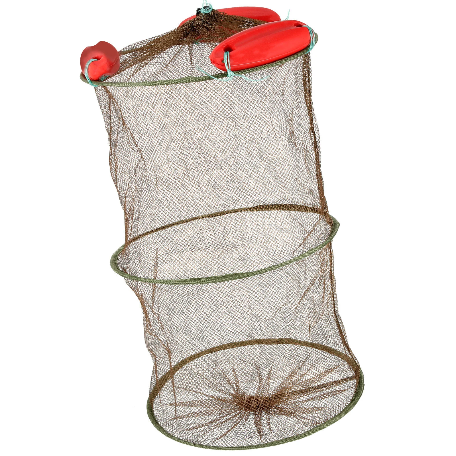 

Metallic Line Fish Storage Bag Wear-resistant Fishing Net Foldable Netting Angling