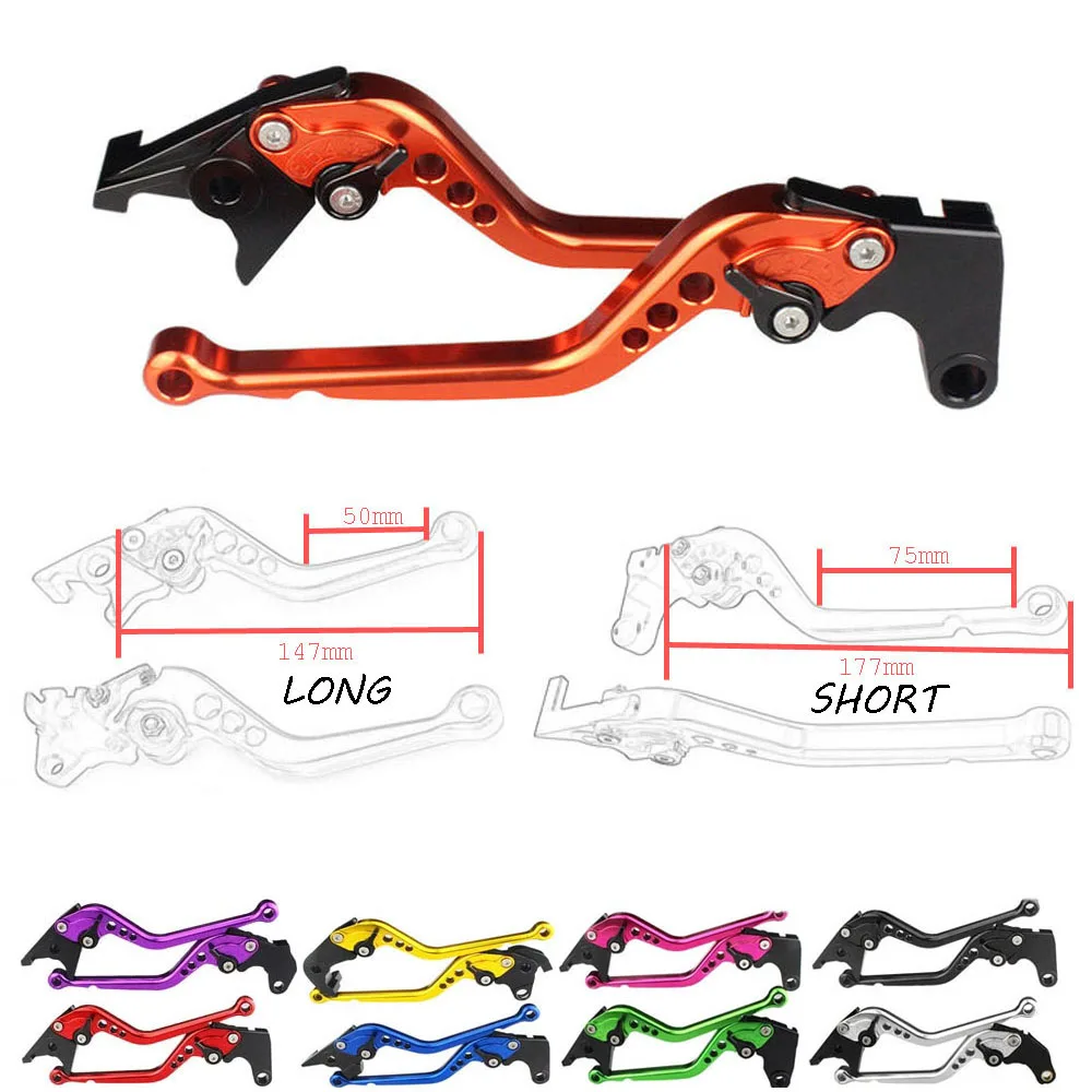 

Short & Long Motorcycle Adjustable Brake Clutch Levers For Ducati MS4 MS4R M900 M1000 900SS 1000SS 996 / 998 /B/S/R 748/ 750SS