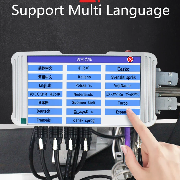 

7inch Touch Screen TIJ Inkjet Printer Online Working Printers