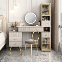 telescopic dressing table modern simple luxury rock plate dressing table small bedroom dressing table