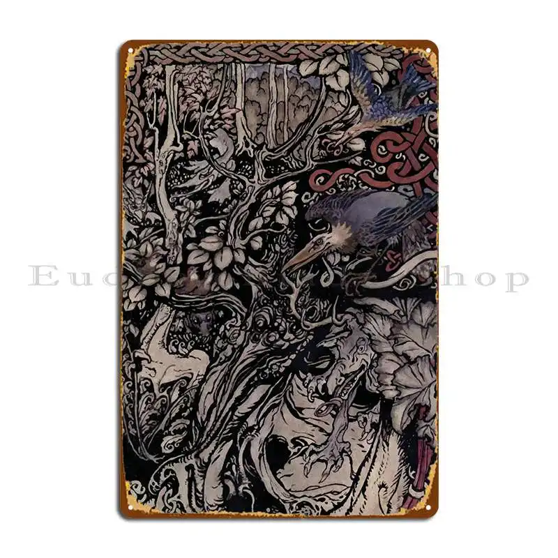 

Металлический плакат с ирландскими сказочными существами, ретро-кухня, бар, дизайнерская Настенная роспись, жестяной плакат