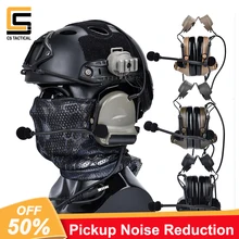 Comtac II Tactical Shooting Headset Noise Reduction U94 PTT Military Fast Helmet Headphone Outdoor Hunting Earphone ARC Adapter