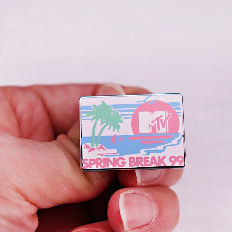 Значок с логотипом Borns от Pain музыкальные украшения в стиле рок панк хип-хоп