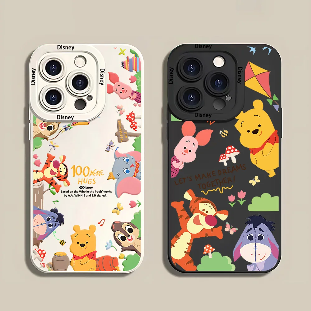 Полноэкранный чехол для телефона Winnie the Pooh Tigger Pupil Huawei P30 P40 Mate 20 Pro Nova 7i 7SE Honor 50 9X Y 7A 9